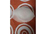 COPPIA DI INSERTI DI SILICONE A NIDO D'APE PRR REGGISENO DI COLORE BIANCO
