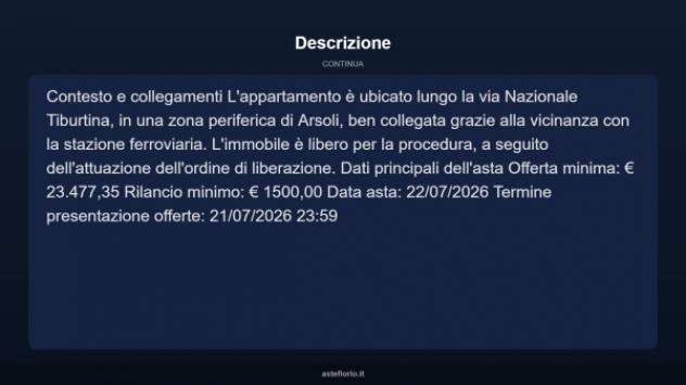 Immobile in asta di 85 m² in vendita a Arsoli - Foto 12