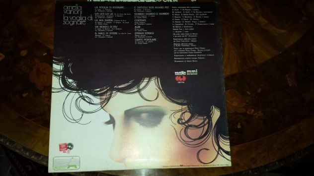 O. VANONI lp la voglia di sognare 1aStampa musicA1987 NUOVOmai suonato - Foto 2