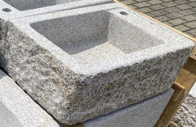 Lavello lavandino in pietra granito 50 cm - Foto 6