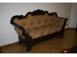 DIVANO ANTICO DEL XIX SECOLO IN LEGNO