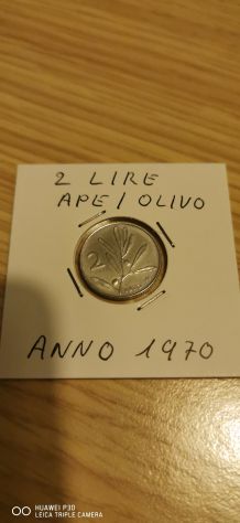 2 LIRE OLIVO/APE ANNO 1970 - Foto 2