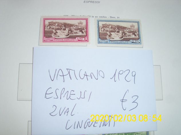 Francobolli del vaticano tante annate - Foto 9