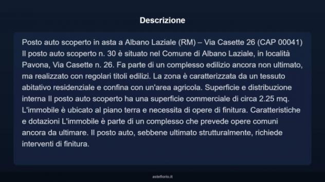 Immobile in asta di 2 m² in vendita a Albano Laziale - Foto 10