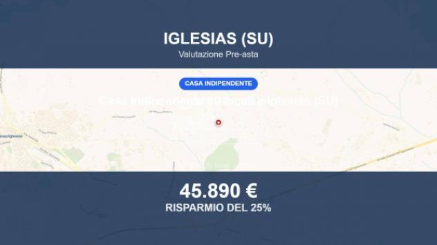 Immobile in asta di 150 m² con più di 5 locali in vendita a Iglesias