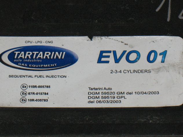 DGM59520 ECU TARTARINA EVO 01 GAS LPG 2-3-4 DGM59520 DGM 59520 DGM59519 - Foto 2