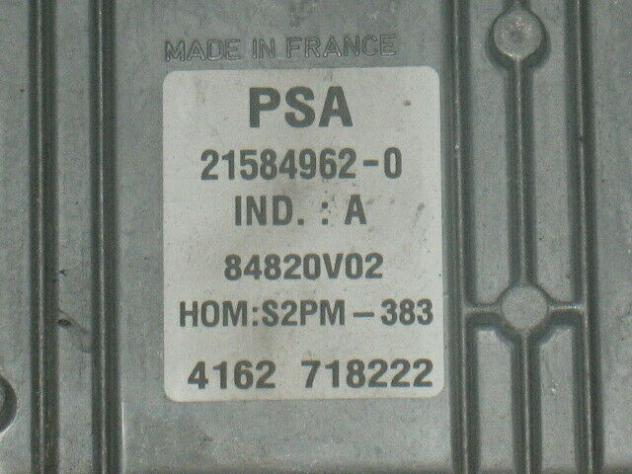 9655829780 ECU CITROEN 1.4 9655829780 9642222380 21584962-0 4162718222 - Foto 3