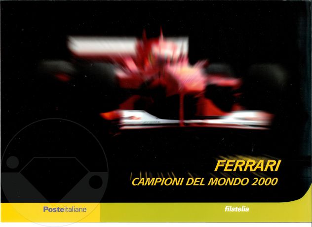 2001 FOLDER n.2 - FERRARI CAMPIONE del MONDO
