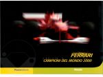 2001 FOLDER n.2 - FERRARI CAMPIONE del MONDO