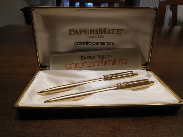 PARURE DI PENNE PAPER MATE MADE IN U.S.A.