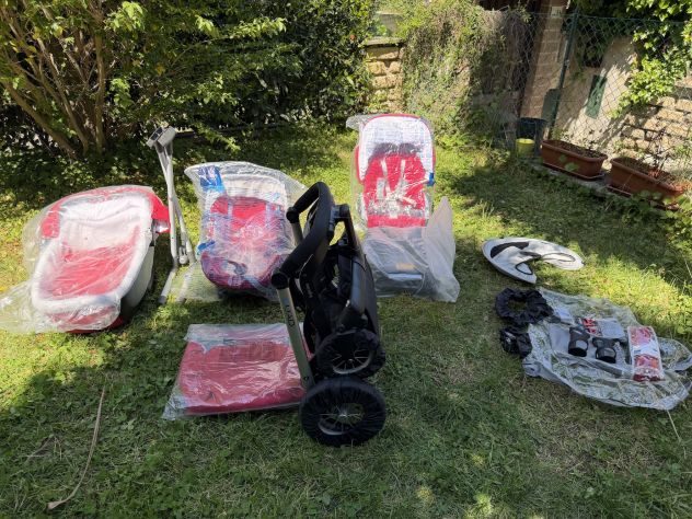 Inglesina Quad Trio rosso completo e super accessoriato condizioni eccellenti - Foto 10