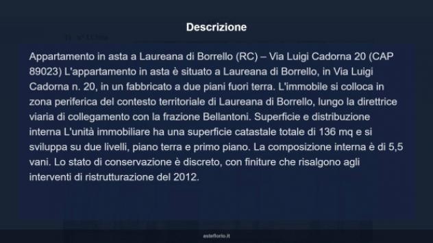 Immobile in asta di 136 m² in vendita a Laureana di Borrello - Foto 12