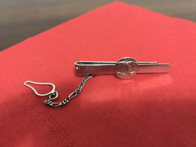 Bluelans Fermacravatta In Metallo Color Argento – Accessorio Uomo E Ragazzo - 2
