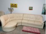 ELEGANTE divano angolare in pelle ! CONSEGNA !