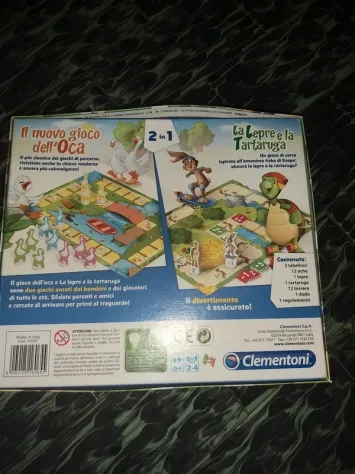 2 giochi oca 1 peppa pig 1 clementoni 1 gioco da tavolo 10 giochi in uno Come nu - Foto 4