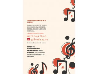 CORSI DI PIANOFORTE-CANTO MUSICOTERAPIA NEUROLOGICA