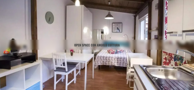FURIO CAMILLO MONOLOCALE ARREDATO CON AMPIO TERRAZZO PRIVATO.