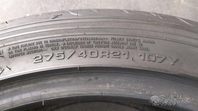 2 gomme 275 40 21 goodyear a2068 - Foto 7