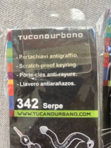 Tucano Urbano porta chiavi Serpe 342 nuovo - Foto 4