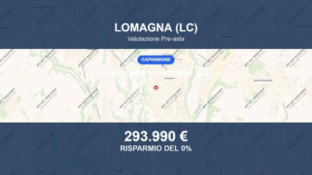 Immobile in asta di 1330 m² in vendita a Lomagna