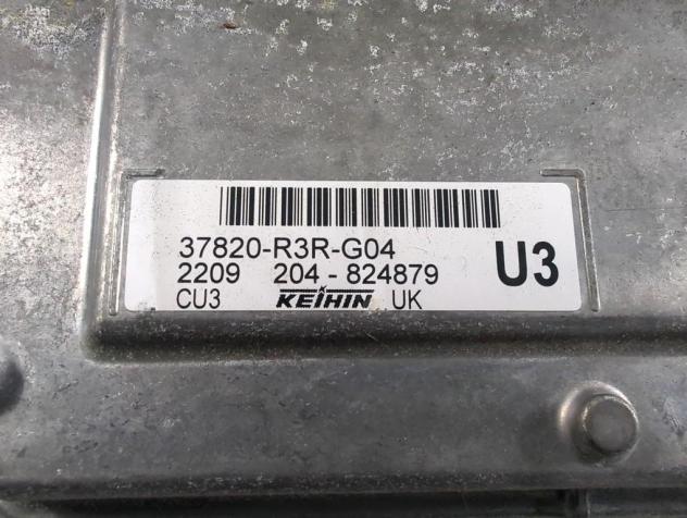 37820-R3R-G04 CENTRALINA INIEZIONE MOTORE HONDA CIVIC 1.4 B 73KW 6M 5P (2016) RICAMBIO USATO - Foto 4