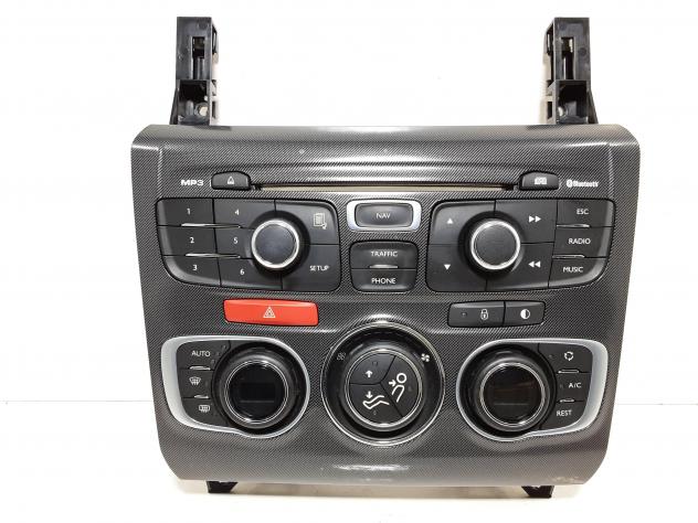 PANNELLO COMANDI AUTORADIO CITROEN C4 2° Serie 9666027577 (1018)