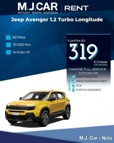JEEP Avenger 1.2 Turbo 100 CV Longitude rif. 23899911