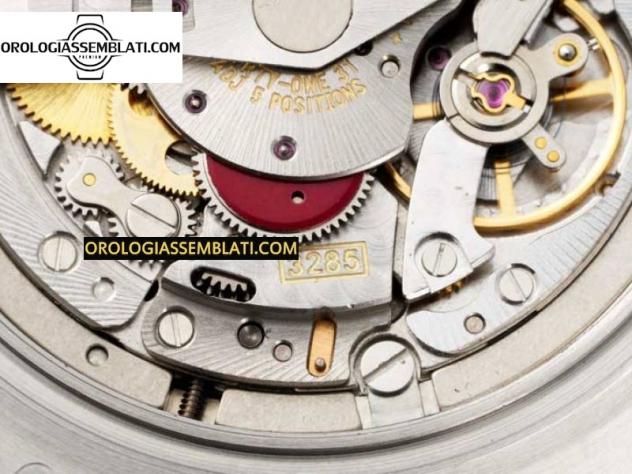 Rolex Replica EXPLORER II 42MM 216570 NERO 904L SS 1:1 BEST EDITION QUADRANTE BIANCO SUL BRACCIALE 3285 V4 - Foto 13