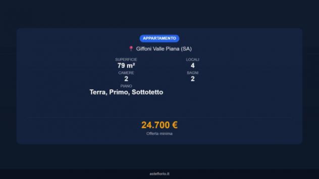 Immobile in asta di 79 m² in vendita a Giffoni Valle Piana - Foto 15