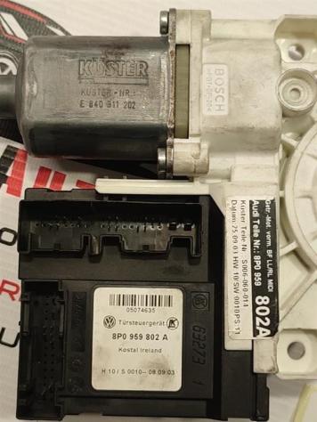 MOTORINO ALZAVETRO ANTERIORE DESTRA AUDI A3 Serie (8P1) 8P0959802A (0812) - Foto 3