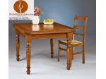 Mobili Classici In Legno Tavolo a libro cod 008 in legno massello affare