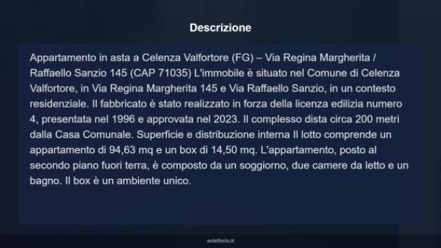 Immobile in asta di 94 m², box auto in vendita a Celenza Valfortore - Foto 14