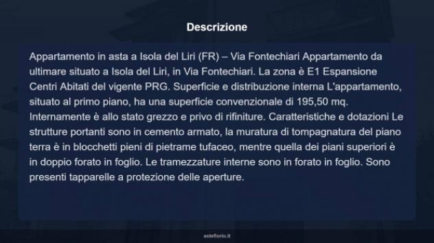 Immobile in asta di 195 m² in vendita a Isola del Liri - Foto 6