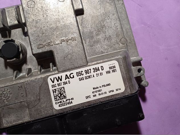 Centralina motore Delphi VW Audi, 05C907394 D, 05C 907 394 D, 42022454, 4210100 - Foto 6