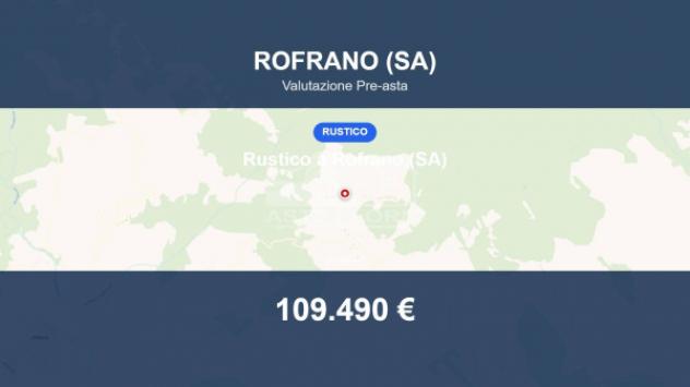 Immobile in asta di 8098 m² in vendita a Rofrano