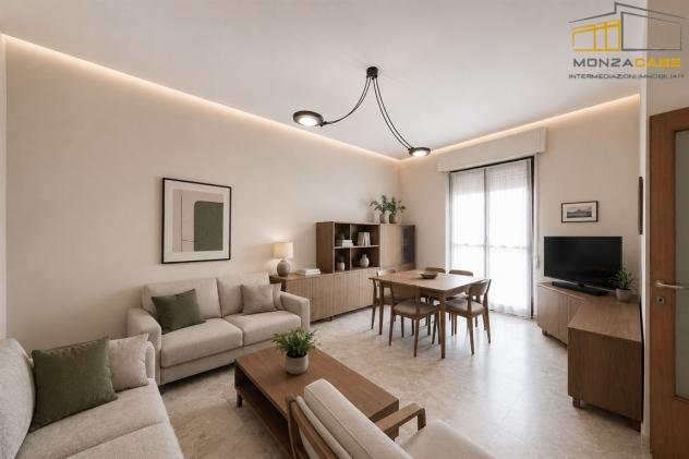Ampio tre locali di 100 mq in elegante contesto con giardino condominiale - Foto 9