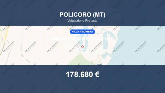 Immobile in asta di 90 m² in vendita a Policoro