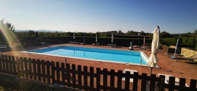 Toscana Appartamento con giardino e piscina