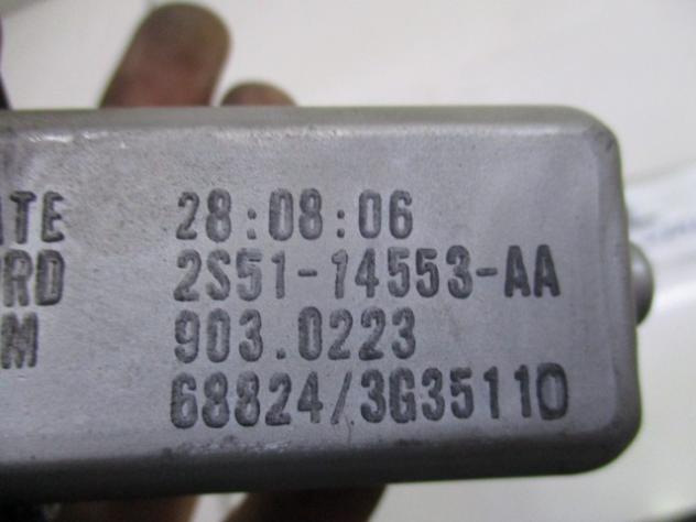 2S51-14553 MOTORINO ALZACRISTALLO ANTERIORE DESTRO FORD FIESTA 1.4 D 50KW 5M 3P (2007) RICAMBIO USATO - Foto 2