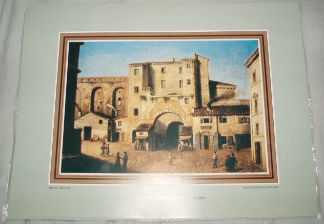Storia delle Marche - in 16 tavole a colori dal '700 all'800 - stampe