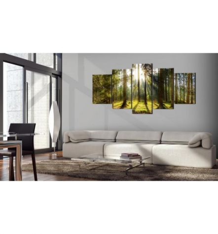 Quadro Autunno Tra Gli Alberi 100x50 E 200x100 200x100 ARREDALACASA - Foto 2