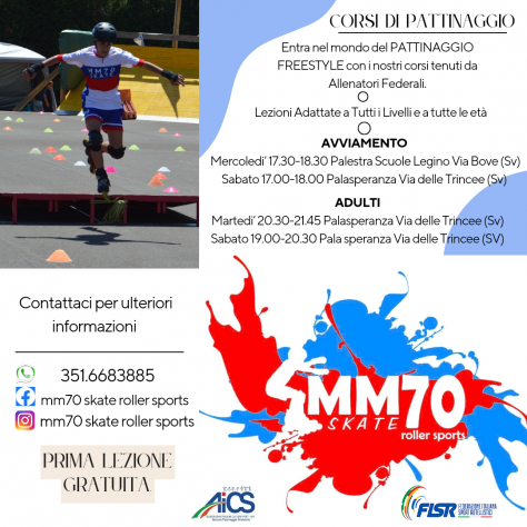 CORSO PATTINAGGIO FREESTYLE