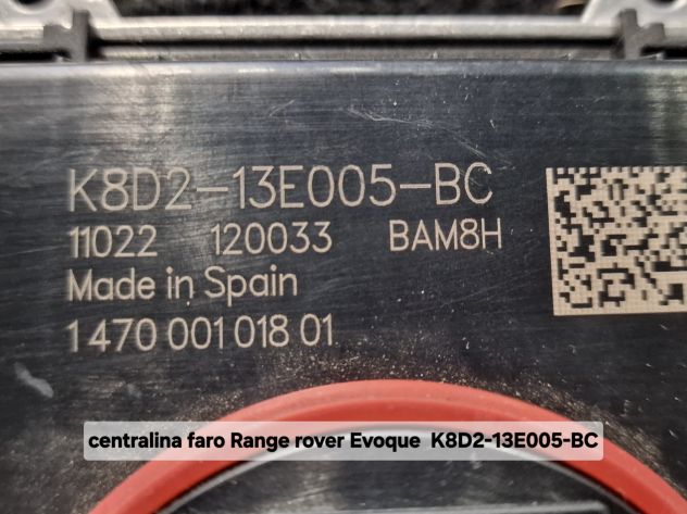 centralina faro Range rover Evoque K8D2-13E005-BC - Foto 3