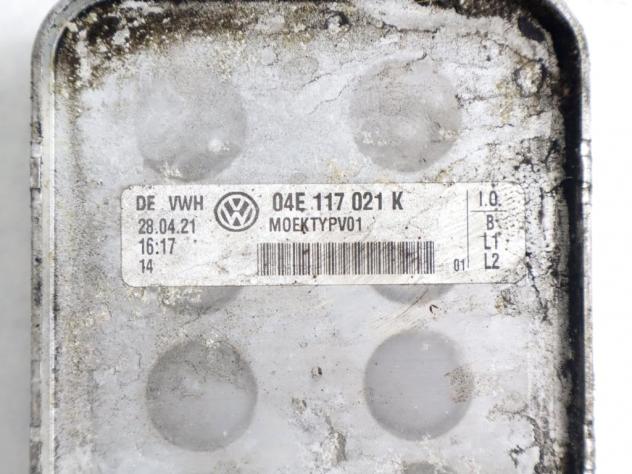 04E117021K RADIATORE OLIO MOTOREVOLKSWAGEN T-ROC 1.0 B 81KW 6M 5P (2023) RICAMBIO USATO - Foto 4