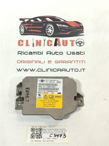 CENTRALINA AIRBAG MINI Countryman 1° Serie 65.77 9807169 N47C16A (10)