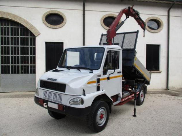 BREMACH Brick 50 ql. ribaltabile 4x4 con gru rif. 15777237