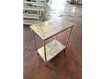 tavolino inox usato