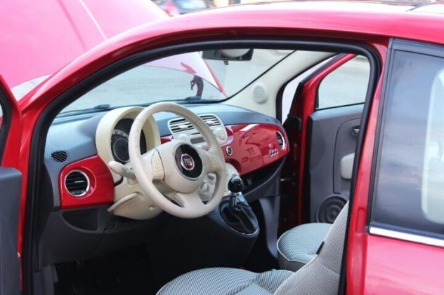 Fiat 500 1.2 Lounge TETTO PANORAMICO CERCHI IN LEGA RADIO CD CARROZZERIA SENZA UN GRAFFIO - Foto 4