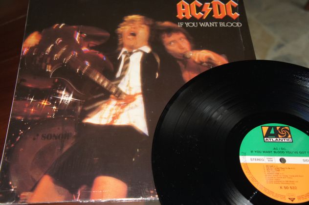 AC/DC - If You Want Blood - LP / 33 giri 1° Stampa 1978 Atlantic