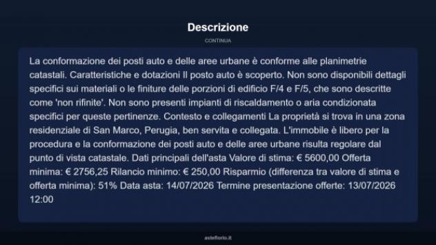 Immobile in asta di 10 m² in vendita a Perugia - Foto 7
